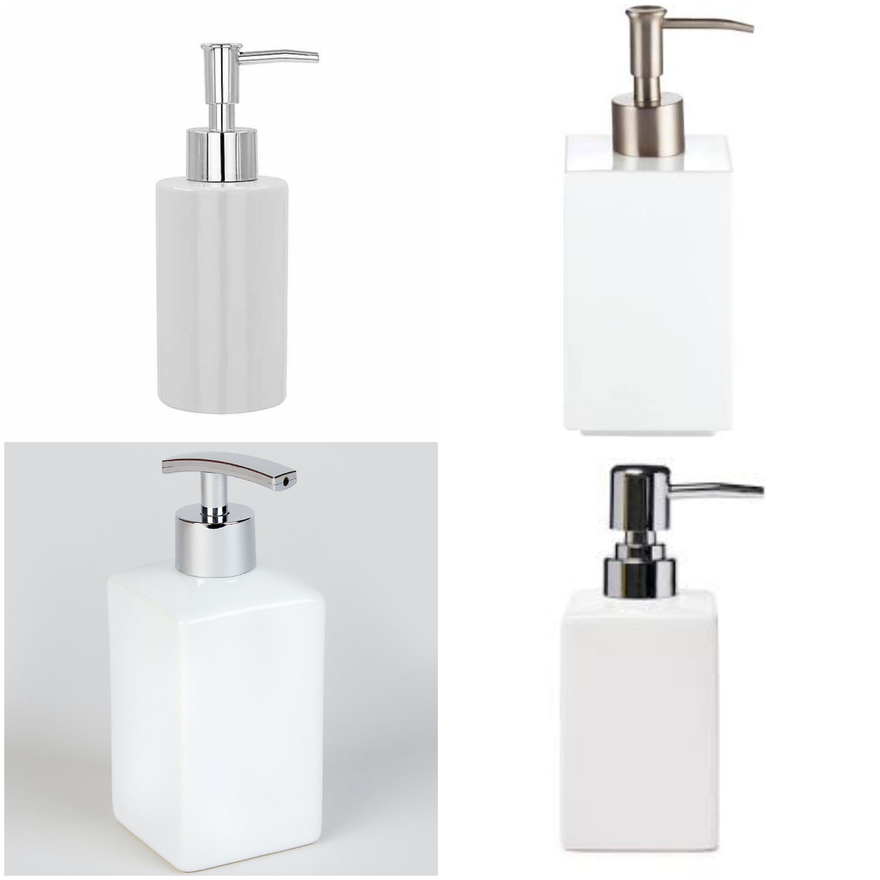 Floral Ceramic Soap Dispenser. Available in Two Shapes. Etsy UK