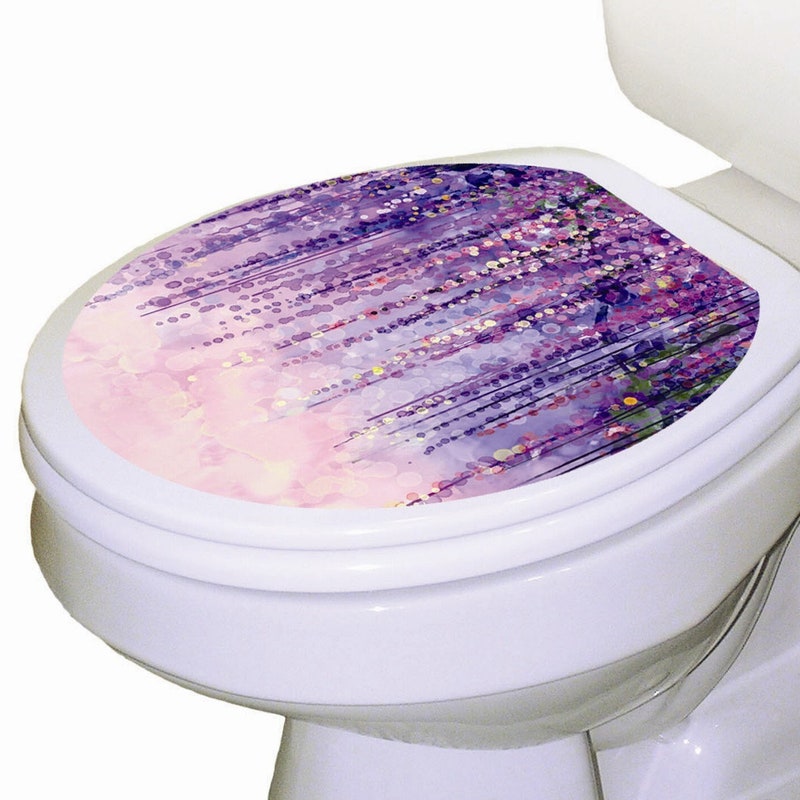 Purple Toilet Seat Etsy