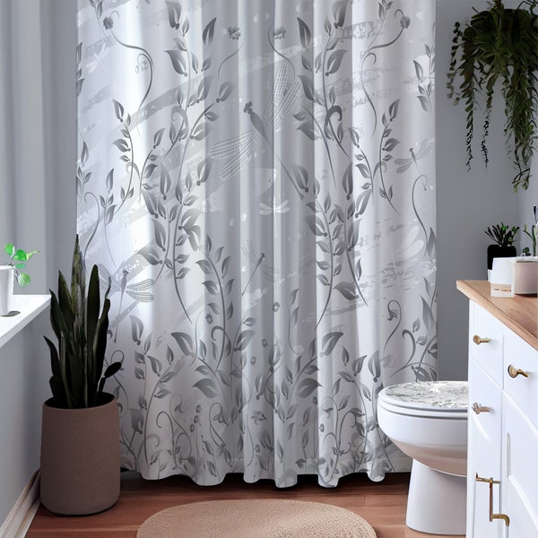 Elegant Shower Curtain - Etsy