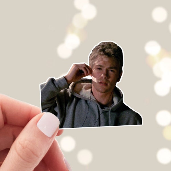 Eén boomheuvelsticker / Lucas Scott-sticker