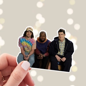 New Girl Roommates Sticker / New Girl Sticker / Glossy Sticker