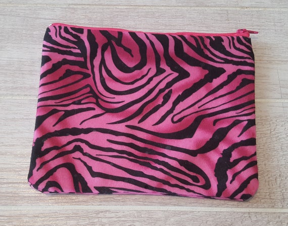 pink zebra purse