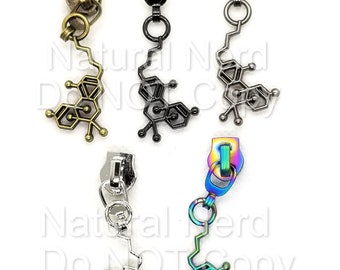 T. H. C. Molecule Zipper Pull - DISCONTINUED FINAL STOCK