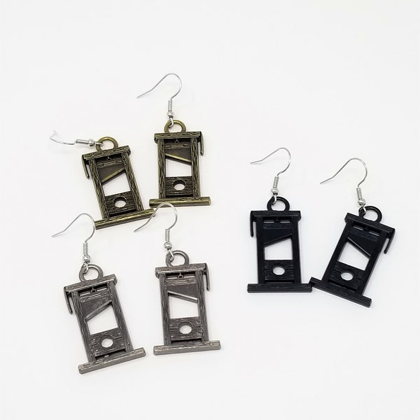 Guillotine Drop Earrings