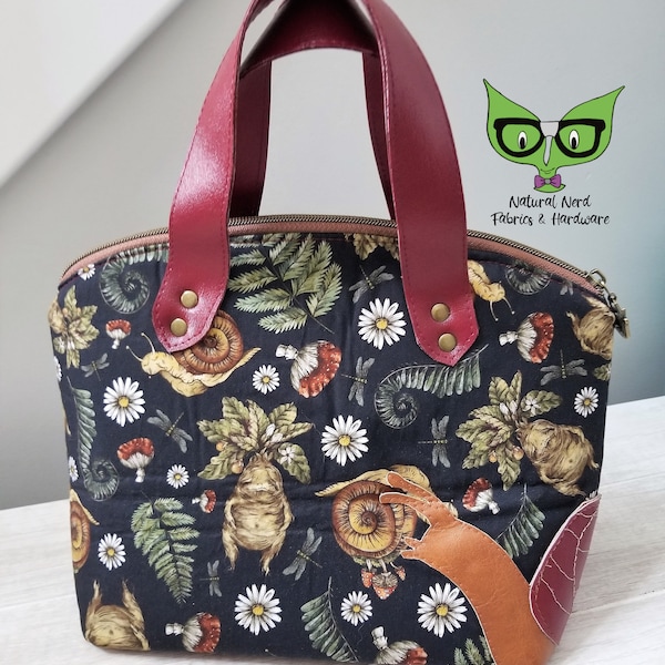 Handcrafted Snail Domed Handbag