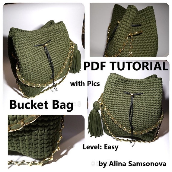 crochet messenger bag pattern free