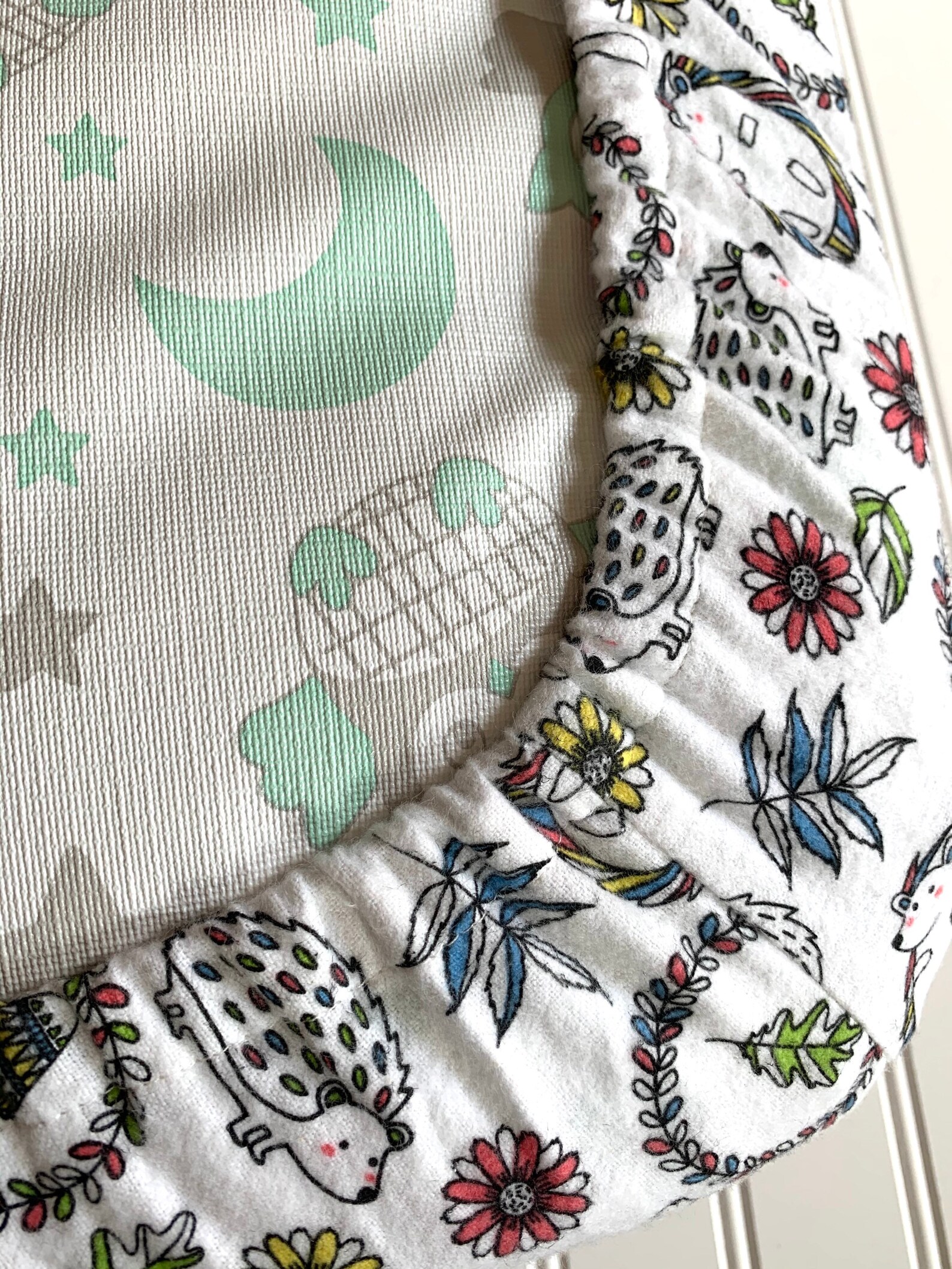 Cotton Flannel Crib Sheet Etsy