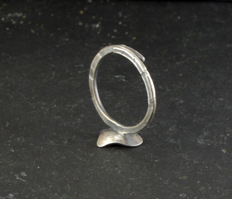 Rustic Sterling Ring 18th Birthday Gift Girl Dainty