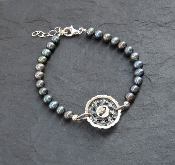 Tahitian pearl bracelet, 60th birthday gifts for … - image 5