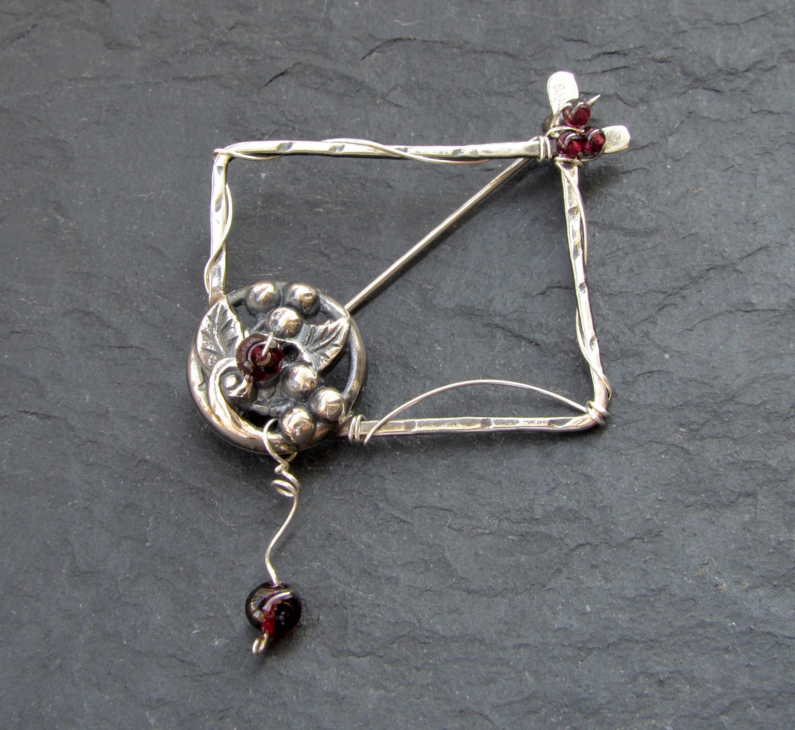 Boucher Brooch Timeless Elegance Contemporary Brooch Silver Etsy