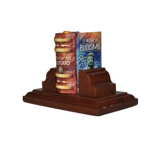 El Nectar del Budismo w/stand in Spanish hardbound 302 pag libro miniatura