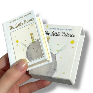 Miniature Leather Hardcover Book: The Little Prince (English Edition)