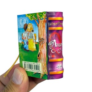 Amarti Włoska książka miniaturowa: Myśli o miłości, pierwsze wydanie zdjęcie 2
