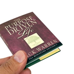 The Purpose Driven Life by Rick Warren, Miniature Edition