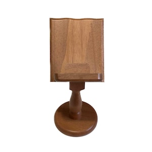 Mini Wooden Lectern Book Holder for Small Books (6" Tall) image 6