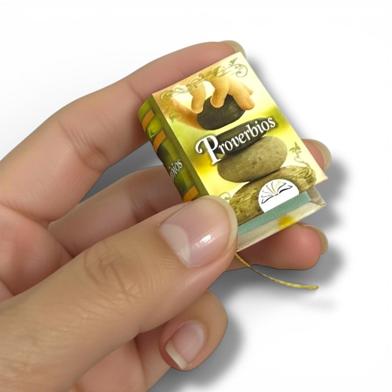 Proverbios: Spanish Miniature Book, First Edition image 1