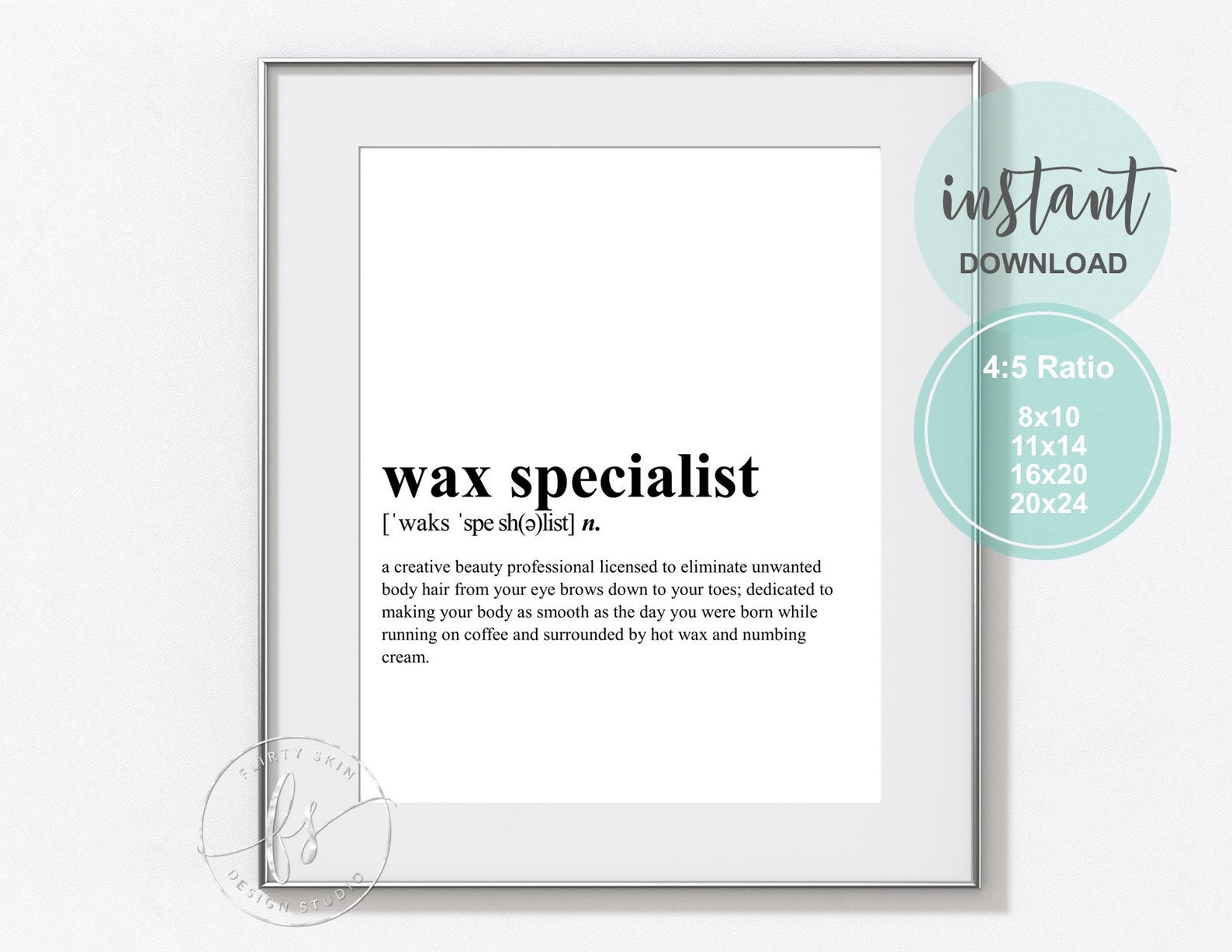 Wax Specialist Salon Quote Spa Quote Spa Salon Hair Etsy