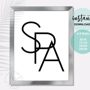 Spa | Spa Quote | Wall Quote | Spa | Salon | Medical Spa Quote | Beauty Quote | Salon Decor | Spa Decor | Esthetician Quote | Massage Quote