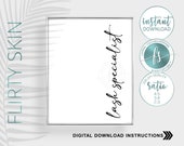 Lash Specialist | Esthetician Décor | Script Word Art | Spa Quote | Salon Quote | Spa | Salon | Skin Care Quote | Beauty Quote | Medical Spa