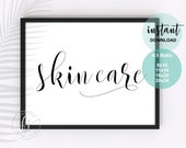 Skin Care | Esthetician Decor | Spa Quote | Skin Care | Aesthetician | Spa | Salon | Beauty Quote | Spa Decor | Skin Care Specialist
