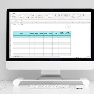 Team Uniforms | Tracking Spreadsheet | Setting Up A Spa and Salon | Daily Operations | Spa | Salon | Medical Spa | Med Spa | Editable Form