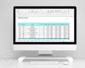 Labor Cost Analysis Spreadsheet | Spa | Salon | Financial Analysis | Gross and Net Profit Analysis | Overhead Cost | Finance | Editable Form