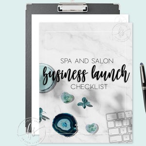 Spa and Salon Business Launch Checklist 29 Pages Master Checklist Opening Spa or Salon Business Spa & Salon Professionals image 2