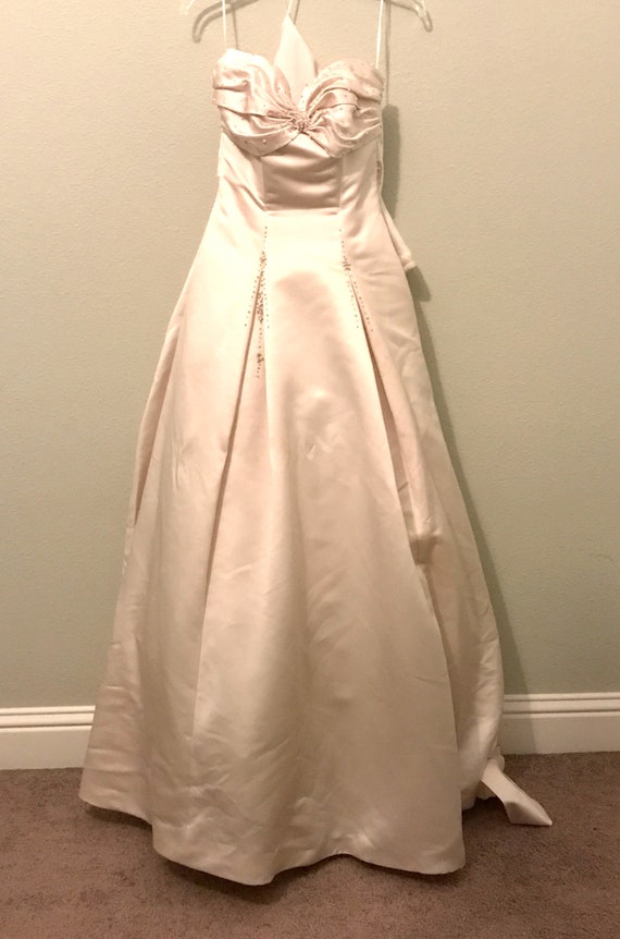 Vintage Wedding Debutante Gown Maggie Sottero Han… - image 1