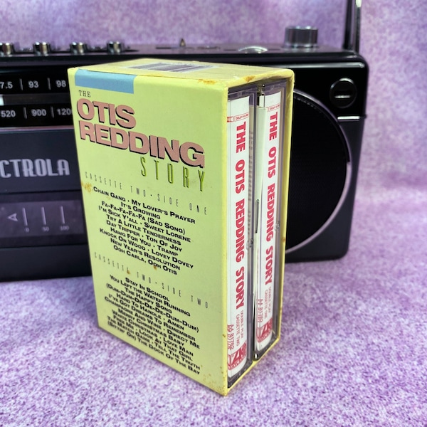 Otis Redding - The Otis Redding Story - 2 cassette box set with booklet