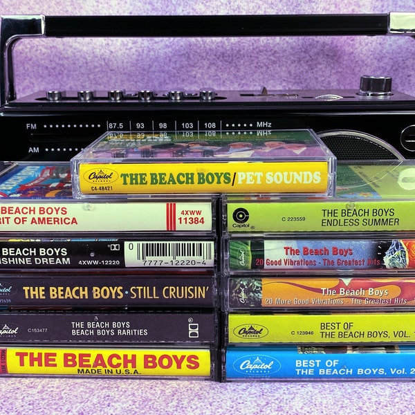 The Beach Boys - Music Cassettes - Various Titles