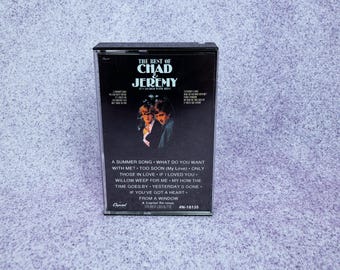 The Best of Chad & Jeremy Cassette Tape | Vintage British Invasion Folk Pop Oldies | Music Collectible