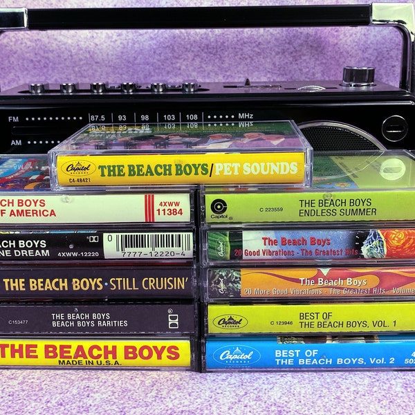 The Beach Boys - Music Cassettes - Various Titles