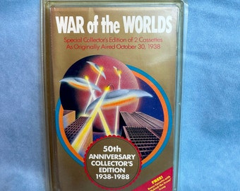 War of the Worlds - 1930s Radio Show - vintage audio cassettes