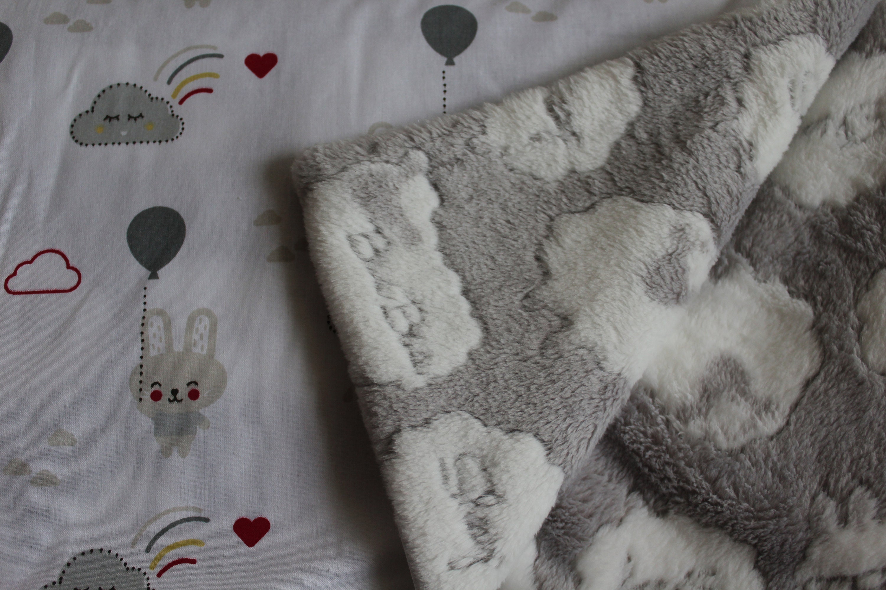 Couverture Bebe Reversible 70cm X 100cm