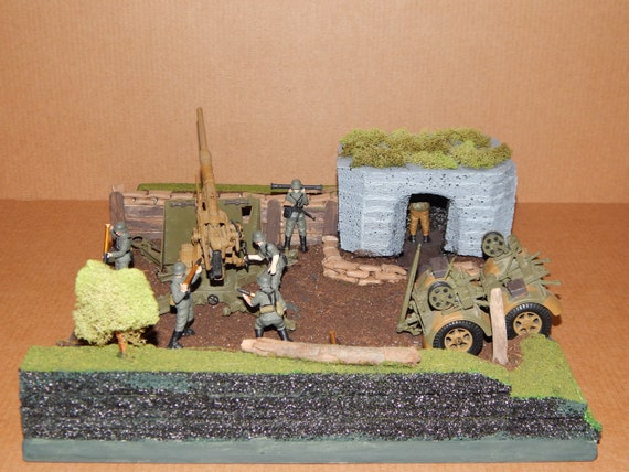 1:35 Diorama de la Segunda Guerra Mundial de la Segunda Guerra - Etsy España
