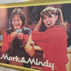 Vintage 1979 Mork and Mindy Lunch Box with Thermos