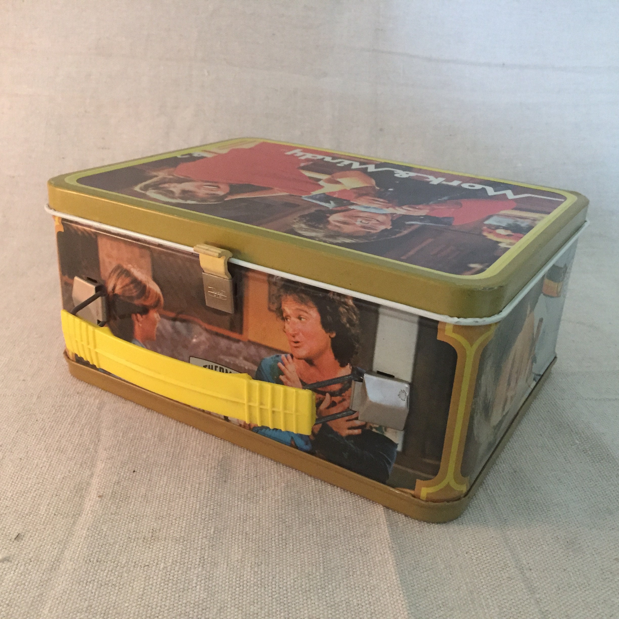 Vintage 1979 Mork and Mindy Lunch Box With Thermos - Etsy