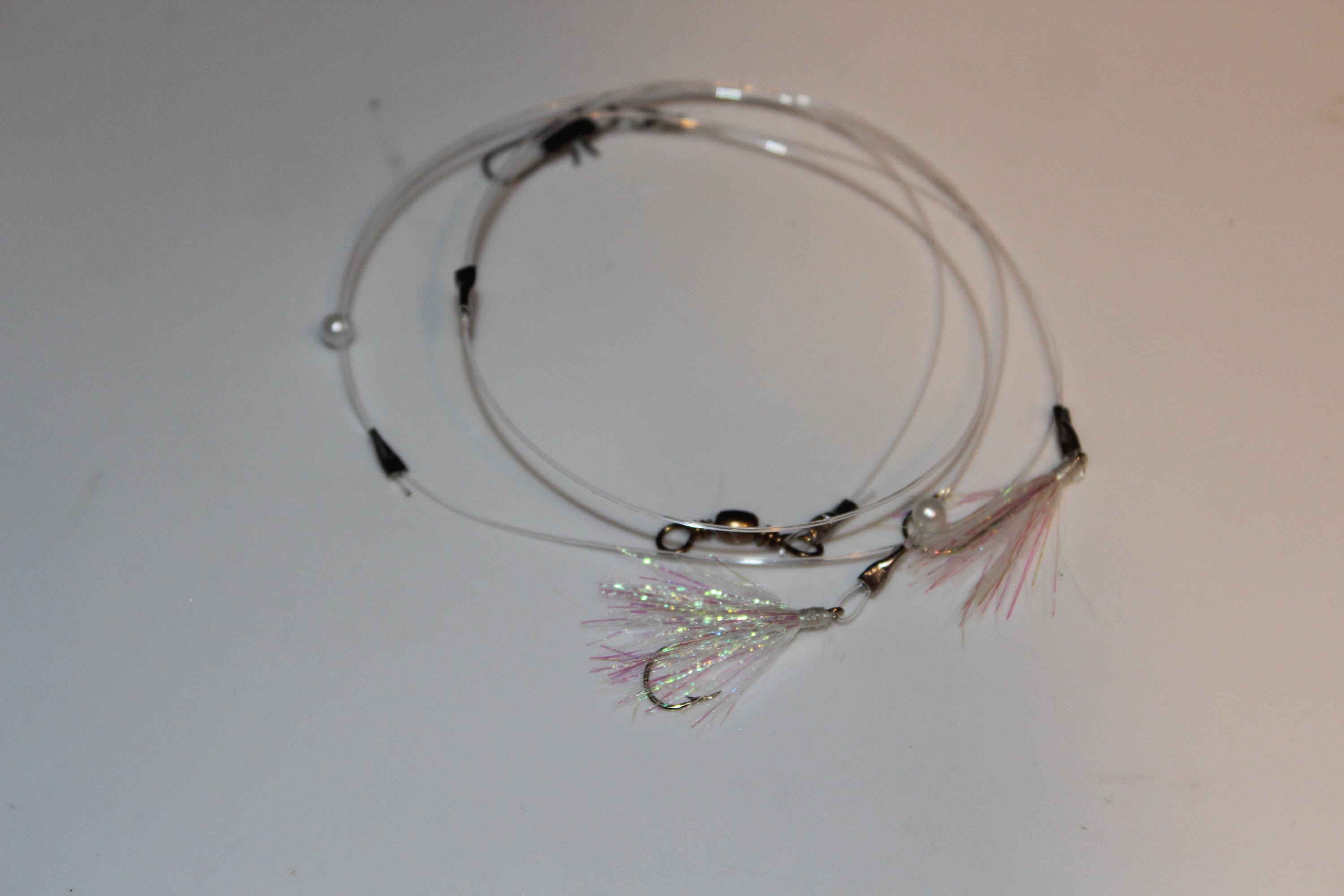 White Dressed Yellow Perch Rig Etsy