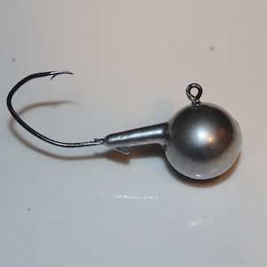 3 pk. Chrome Ball Head Jigs