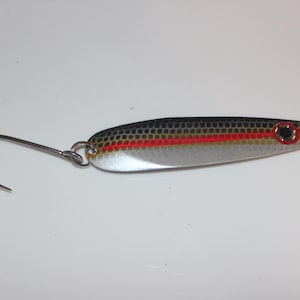 3 Inch Bait Fish Patterned Trolling Spoon