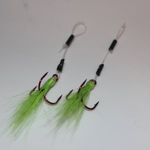 2&quot; Bucktail Stinger Hooks (5 pack)