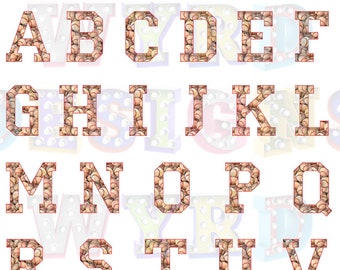Baseball Alphabet Font, Sports Alphabet Font, Baseball Sublimation, Digital Font, Sublimation Design, Printable Transfer, Digital File, PNG