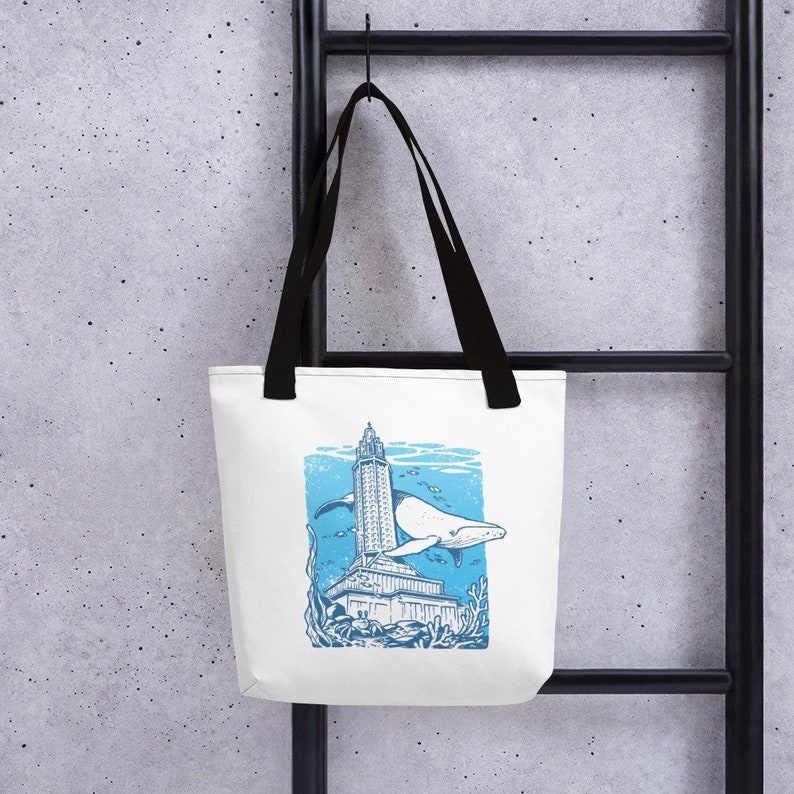 Always Sunny in LH Place under the Sea 1 bag tote bag design black /& white 38 x 38-10 liters