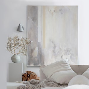 Large abstract painting Minimalist wall art Canvas painting Canvas wall art Original painting Abstract wall art Contemporary art