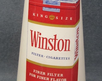 Winston Select Vintage 1995 Thin Slim Cigarette Smoke Butane Lighter Tested 