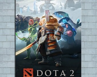 Dota 2 Poster Etsy