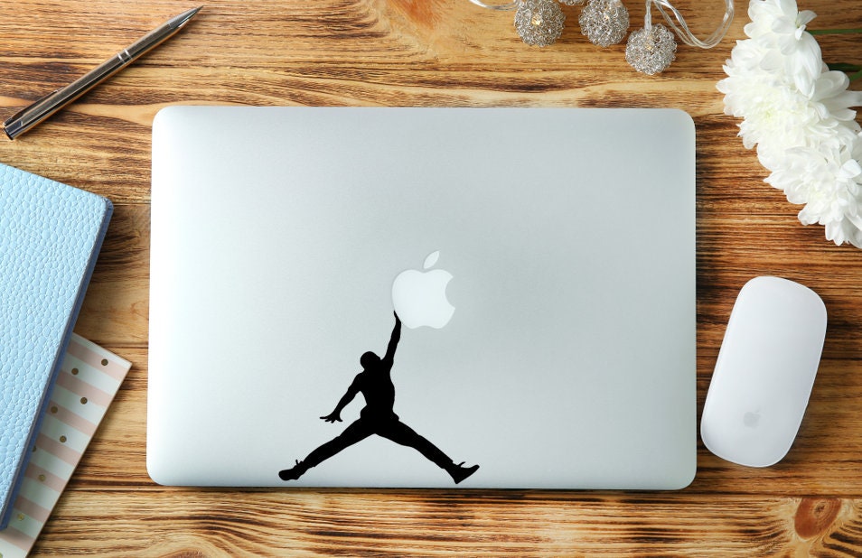 Michael jordan hotsell apple sticker
