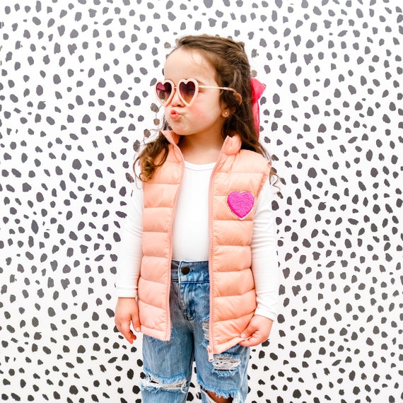 Baby girl puffer vest best sale