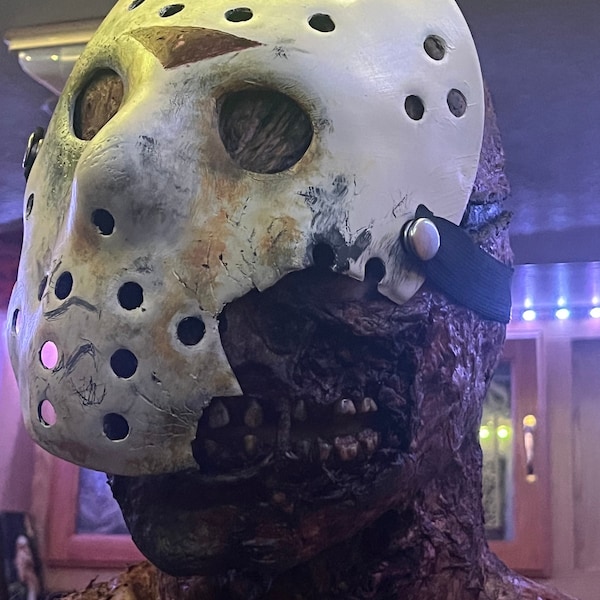 Friday The 13th 7 Zombie Jason Vorhees Latex Mask available now