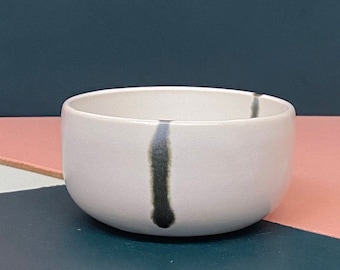 Black and White Ceramic Bowl 3